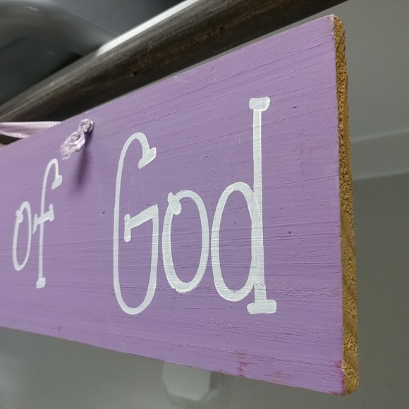 I am a Child of God Wood Wall Art Decor Sign Child's Nursery Rustic Country Farm - Picture 11 of 15